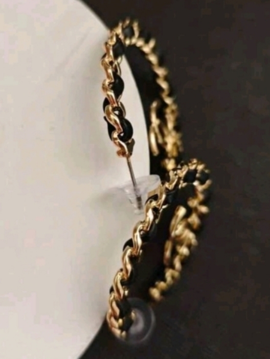 Jewelry - Gold-Tone Twisted Hoop Earrings - Women Jewelry